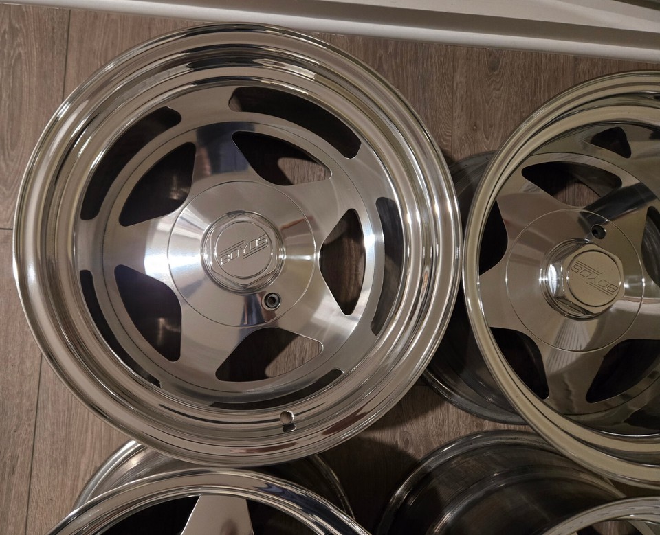 Two piece BOYDS 01 6x5.5 lug 15x10 wheel Chevy Toyota Nissan rim Eagle ...