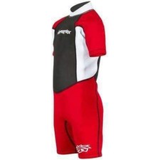 Hyperflex Acess Child's Backzip Springsuit, Black/Red