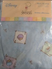 New Sincerely Pooh Breezy Afternoon Fitted Crib Sheet