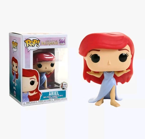 Funko Pop Disney Ariel 564 Purple Dress 30 Year Collection NEW + Protector