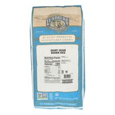 Lundberg Family Farms Brown Short Grain Rice - 25 lb bag