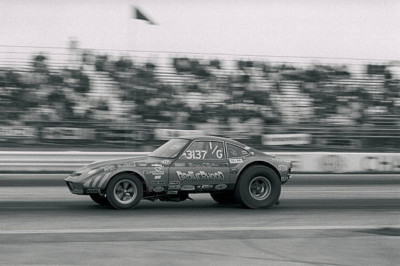 Drag Racing Nationals - Indianapolis Raceway Park 1974 Rennen 4x6 Foto