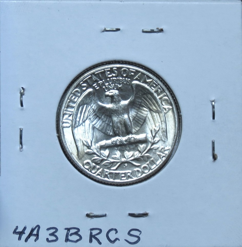 1952D AU Problem Free Washington Quarter 4A3BRCS eBay