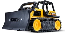 Tonka Steel Classics Bulldozer - Made with Steel & Sturdy Plastic, Yellow Toy...