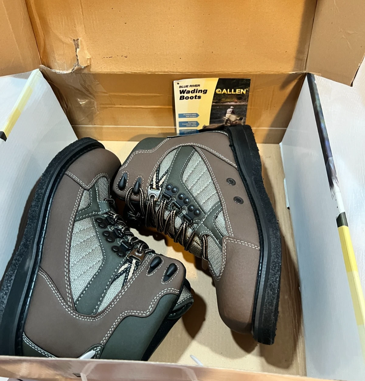 Allen Fishing Wading Boots Men's Size 7 Lightweight Mesh
Opens in a new window or tab