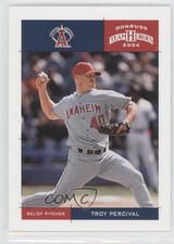 2004 Donruss Team Heroes Troy Percival #13 3b8