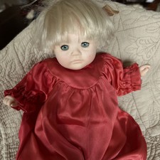 Vtg Dolls By Pauline My First Christmas 1995 Pauline Bjonness Jacobsen RARE NIB