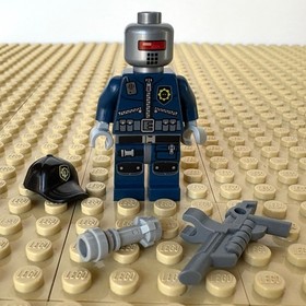 LEGO Movie: Robo SWAT, CAP, GUN, tlm025, 70801, MELTING ROOM, 2014
