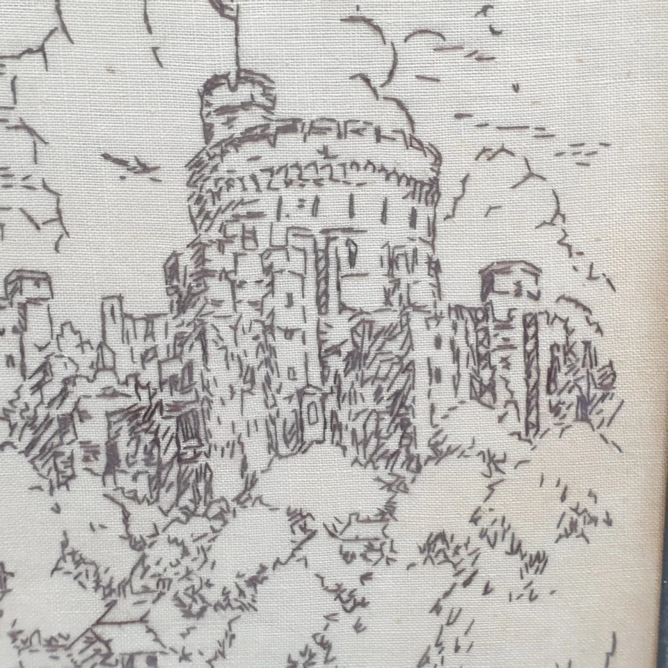 Vintage Penelope Needlepoint Royal Windsor Design Framed - Image 3 of 4