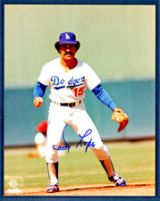 Davey Lopes Autograph LA Dodgers 8x10 Our Own COA