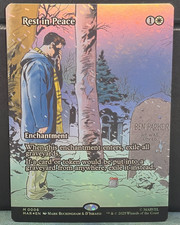 Rest in Peace 6 BORDERLESS FOIL Marvel Universe Spider-man Eternal Legal Card NM
