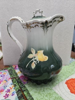 Vintage Made In Germany Weiman Porcelain Hand Painted Tea Por