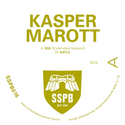 Kasper Marott Sol (Vinyl LP) 12" Single (Limited)