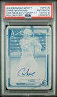 2024 BOWMAN DRAFT CHROME PROSPECT CHRISTIAN MOORE 1/1 PSA AUTHENTIC DNA AUTO 10
