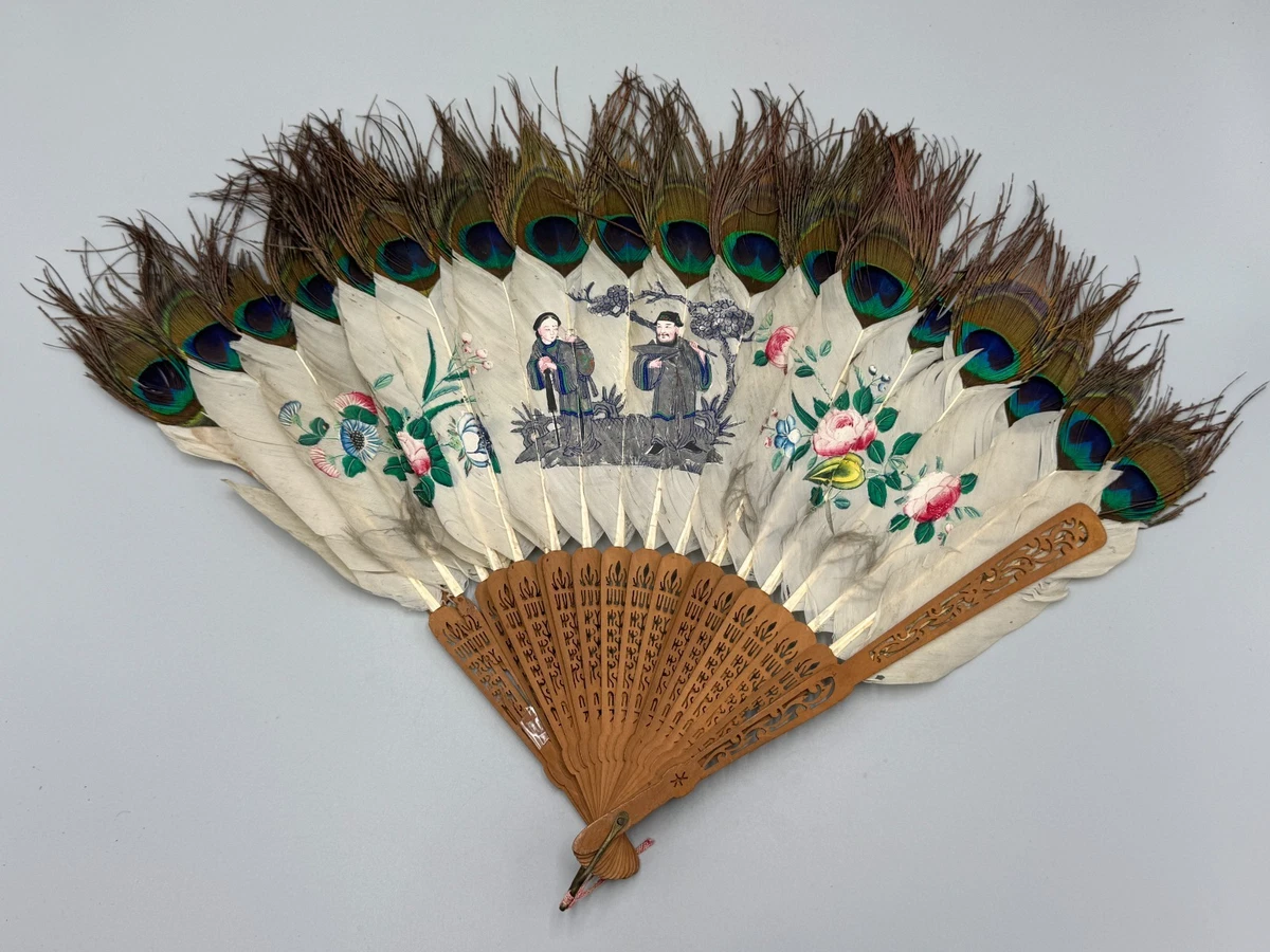 Antique Original 1850-1899 Fan Asian Antiques for sale | eBay