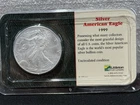 1999 - Silver American Eagle - Uncirculated 1oz  .999 Fine - Littleton 🔥