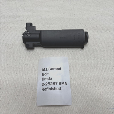D-28287 BMB M1 Garand Complete Bolt Assembly Italian Breda Mfr.