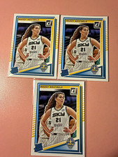 Panini 2024-25 WNBA Donruss Maddy Westbeld Rated Rookie #98 3-Card Lot