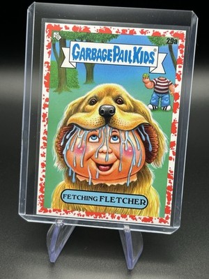 2024 Topps Garbage Pail Kids Kids At Play 29a Fetching Fletcher Red 40/75