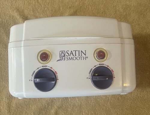 SATIN SMOOTH Professional Double Wax Warmer SSW3C - Use w/Most 14oz Wax TESTED