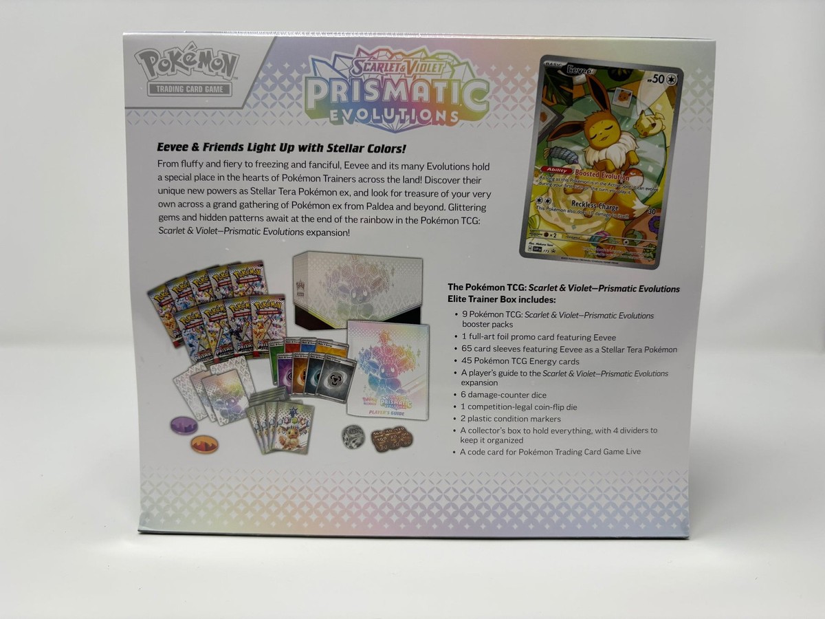Pokemon - Prismatic Evolutions Elite Trainer Box - SV - Sealed