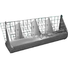 MANGIATOIA PER CONIGLI CON PORTA FIENO 39 cm