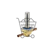 Danfoss 032L1212 Solenoid Valve 3/8 in ODF x 3/8 in ODF Normally Closed NC EVR 6