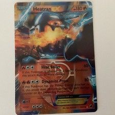 Pokémon Heatran EX Full Art Ultra Rare Holo Plasma Freeze 13/116 Card on eBay
