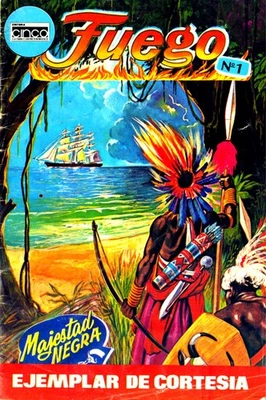 Fuego Majestad Negra A Todo Color Historietas COMICS Nostalgia -718 Revistas- - Image 1 of 4