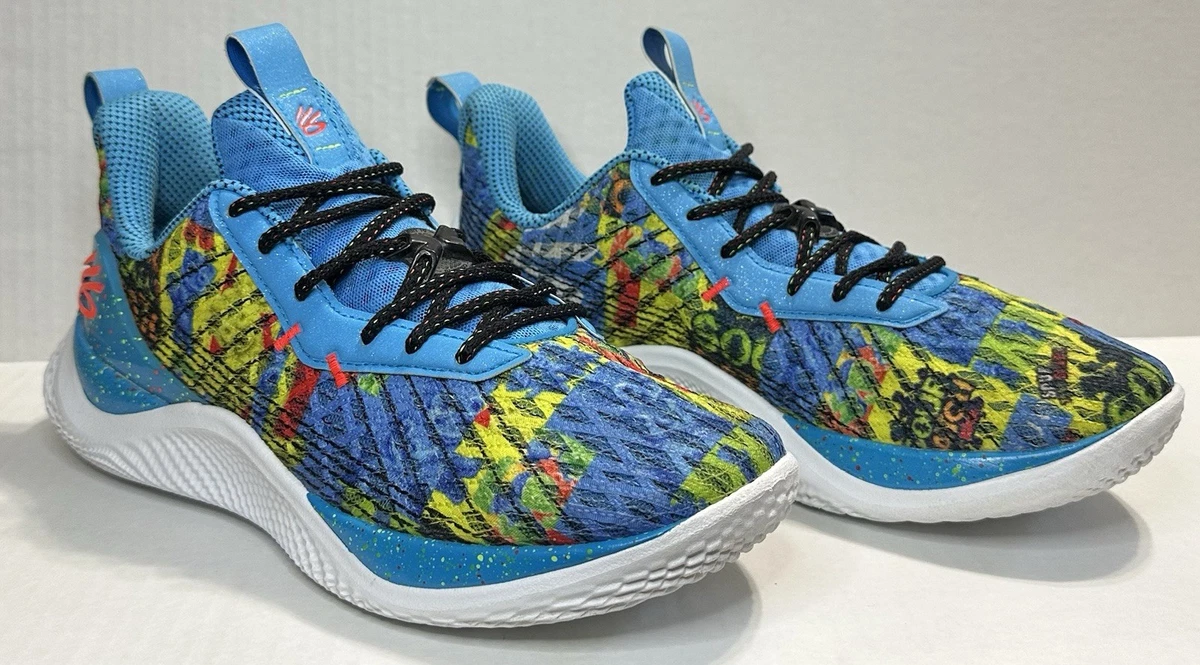 Under Armour Curry Flow 10 x Sour Patch Kids Blue 2022 for sale | eBay