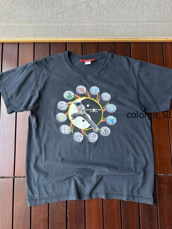 Camisa Jackie Chan Aventuras Anime Manga Corta Juegos con disfraces Disfraz Regalo Halloween  Foto 4 de 4