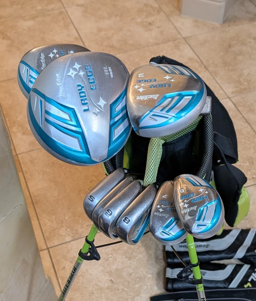 LADY Tour Edge Pro,Full Set Of Golf Clubs. ALL THE CLUBS U NEED TO GOLF WITH. - Image 3 of 4