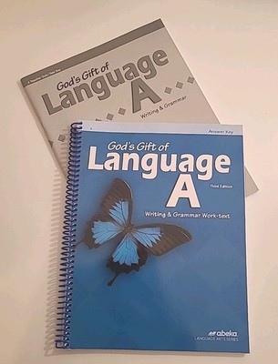 God's Gift Of Language A, SET Of 2, Writing And Grammar, Test/Quiz Teacher Key