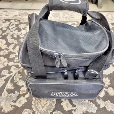 Storm Black Bowling Bag for 1 Ball with Carry Handle