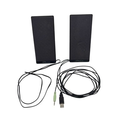 Compucessory USB Flat Panel Computer Speakers Model 30251