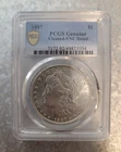 1887 Morgan Dollar PCGS Unc Details