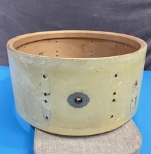 Slingerland anni 40 vintage 7x14 radio king rullante guscio batteria bianco perla marina