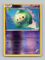 Duosion 56/114 Black & White Reverse Holo