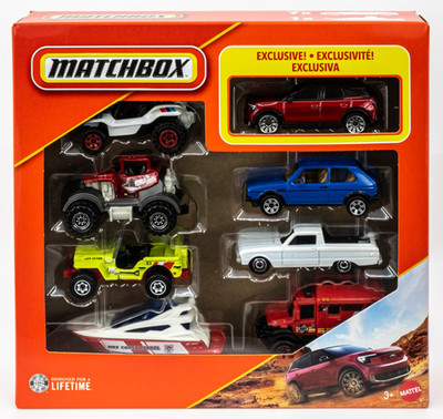 2026 Matchbox 8-Pack | Exclusive 2024 Ford Explorer BEV RAPID RED METALLIC | FSB