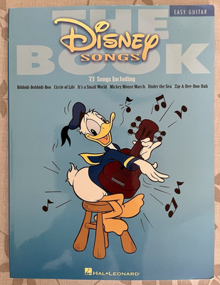 Hal Leonard Disney Songs Easy Guitar Solo Songbook Filmmusik HL00702168