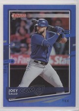2020 Panini Donruss Holo Blue Joey Gallo #196 4s2