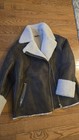 IRO Paris Shearling Jacket Bomber Aviator Size 40 US Size MEDIUM FITS 6-8 $2,500 — photo 2
