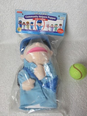 Lakeshore Community Helpers Puppet - Mail Carrier/ Postie, New & Sealed, 3+