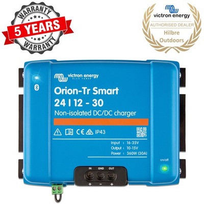VICTRON ENERGY ORION-TR SMART 24/12-30A NON-ISOLATED DC-DC CHARGER ORI241236140