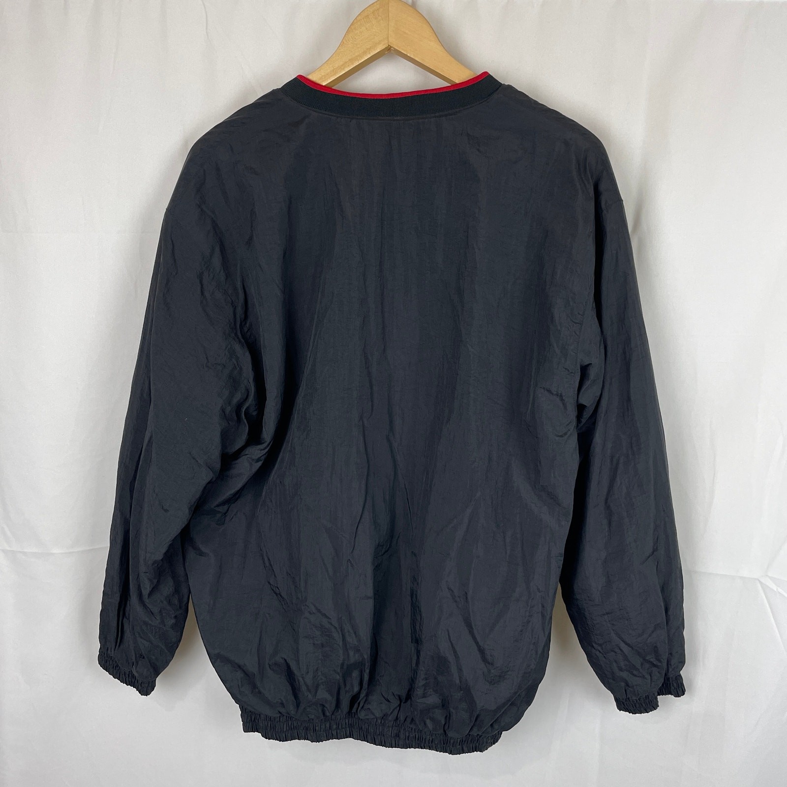 Mighty Mac Sports Chicago Bulls Reversible Windbreaker Pullover *SEE DETAILS* XL