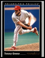 1993 Pinnacle #313 Tommy Greene