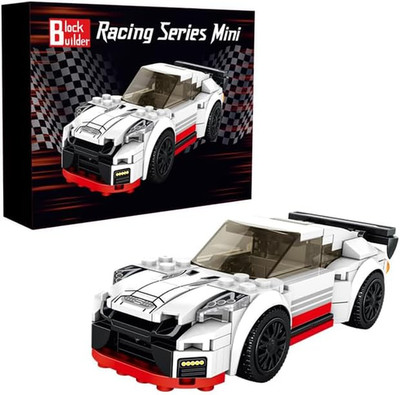 Racing Car Building Block Set (229 Pieces). Racing Car Building Blocks for Kids