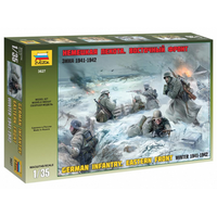 German Infantry Winter 1941-42 Kit 1:35 Zvezda Kit Figure Militari -D- Neues Mod