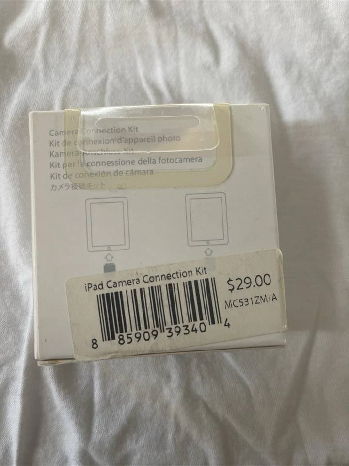 Genuine Apple iPad Camera Connection Kit MC531ZM/A (A1362 & A1358) - Image 2 of 3