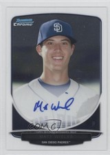 2013 Bowman Chrome Prospects Auto Matt Wisler #BCA-MWI Auto 3t5